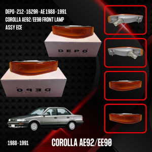 COROLLA AE92/EE90 FRONT LAMP DEPO-212-1629R-AE 1988-1991 ASSY ECE. LEFT/DRIVER SIDE