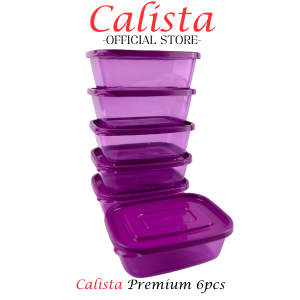 TOPLES PLASTIK SET TOPLES KULKAS SET TOPLES BUMBU SET TOPLES CALISTA FURANO 6PCS TEMPAT PENYIMPANAN MAKANAN KOTAK PENYIMPANAN MAKANAN TOPLES SET FOOD CONTAINER SET FOOD STORAGE SET TEMPAT BUMBU DAPUR SET TOPLES CALISTA OTARU SET LUNCH BOX SET