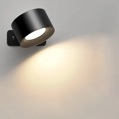 Rechargeable Remote Control Wall Lamp Touch Dimming 19-Color Adjustable Bedroom Night Light 2000MAH