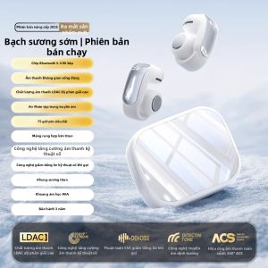 FCYUSHAN Tai Nghe Bluetooth Không Dây Kiểu Kẹp Tai Công Nghệ Truyền Âm Qua Xương