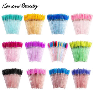 50Pcs Disposable Eyelash Brushes Eyelashes Extension Tools Eyebrow Brush Mascara Wands Applicator Spoolers Eye Lash Cosmetic