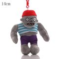 1pcs 18CM Plants vs Zombies Plush Toys Pendant PVZ Zombies Plush Keychain Toy Soft Stuffed Toys Doll For Children Kids Gifts. 