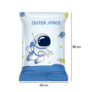 Travel Vaccum Storage Bag Vacuum Sealer Bag Resealable Vacuum Bag Clothes Storage Travel Organizer Astronaut