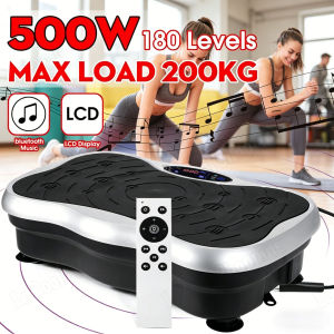 NEW Ultra-Thin Bluetooth Vibration Plate Machine with Magnetic Massage - 1 Year Warranty Multi-Usage Home Fitness Equipment