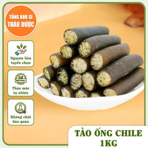 Tảo ống chile 1kg rong biển chi lê dạng ống dai giòn phù hợp với người ăn chay tốt cho sức khoẻ