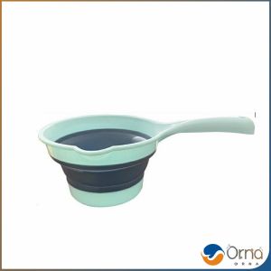 Orna ขันพลาสติกตักน้ำ พับได้ ขันน้ำอาบน้ำ ล้างผักผลไม้ ได้ สายแคมป์ปิ้งต้องมี Water Ladle