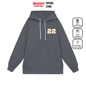 Áo hoodie nỉ bông Monster X Street Bowling 2 nam nữ form rộng thu đông Local Brand