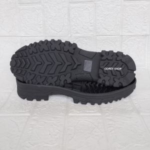 Outsole Pria Odrey Sol Sepatu Safety boots Alas Bawah Karet Lentur Anti slip Hitam FAST Size 39 - 44