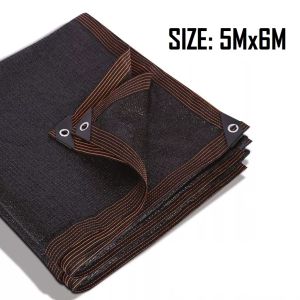 Anti-UV Sunshade Net Outdoor Garden Sunscreen Shade Black Cloth Net Farm Net Greenhouse Net Cover