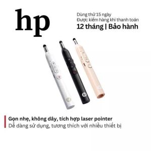 Bút trình chiếu laser HP SS232 - Điều khiển slide tiện lợi laser đỏ sắc nét phạm vi xa thiết kế nhỏ gọn hỗ trợ giảng dạy & thuyết trình
