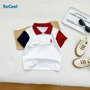 Áo Polo Bé Trai Thêu CHÚ NGỰA Cực Xinh BECOOL Áo Có Cổ Cho Bé Họa Tiết Ngộ Nghĩnh Từ 10-27kg