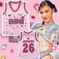 Bini jersey top for kids(large 3-5 XL 6-8 xl 8-10). 