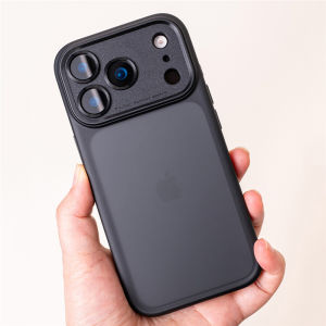 Active Touch Camera Button Matte Armor Case For iPhone 17 Air 16Pro 15 17Pro Max Translucent Hybrid Shockproof Hard Phone Cover