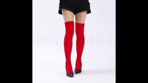 Ngọt Bowknot giọng cao tới đùi tất dài cho phụ nữ trang phục halloween bên Fishnet sọc cao tới đùi vớ cao