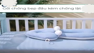 Gối Chặn Chữ U Cho Bé –Chống Lật Mềm Mại Thoáng Khí SP000009