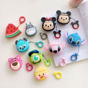 Airpods 1 2 Case Silicone Cover Apple airpods Pro Wireless Bluetooth Headset Soft Shell Cute and Interesting