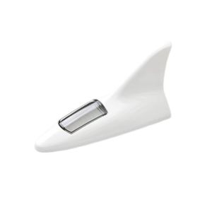 FLYING Solar Energy Charging Car Shark Fin Antenna 8 Light Effects Strobe Flash Mode Solar Car Antenna Creativity 4 Light Colors Driving Safety Warning Lamp Car Exterior Modification