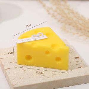 LILIN AROMATERAPI MOTIF KEJU / SCENTED CANDLE AROMATHERAPY CHEESE