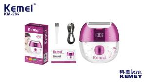Kemei Usb Rechargeable Lady Electric Hair Removal For Bikini Depilatory Women Epilator KM-285