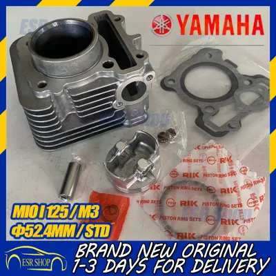 🇵🇭 CNC Cylinder Block Set MIO I 125 STD Φ52.4MM YAMAHA
