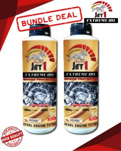 KJMS - Jet 1 Extreme Oil 250ml BUNDLE (2 Bottles) Engine Protector for Gas & Diesel