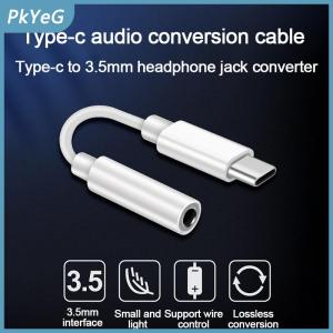 PkYeG Loại C 3.5 Jack Tai Nghe USB C Để 3.5Mm AUX Tai Nghe Adapter Âm Thanh Cáp