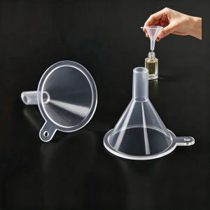 Liquid Dispensing Plastic Clear Mini Funnel Spray Bottle for Liquid Filling Perfume Cosmetic Fillin