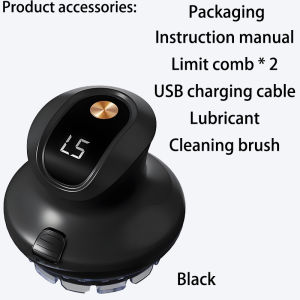 Men Hair Clippers Rotundity UFO Hair Clipper USB Rechargeable Hair Clipper Portable Haircut Set