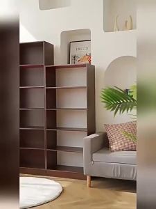 Narrow Bookshelf for Small Space Multi-Layer Floor Storage Rack Simple Household Bookcase Cabinet Wall Storage Unit for Narrow Gap In Stock