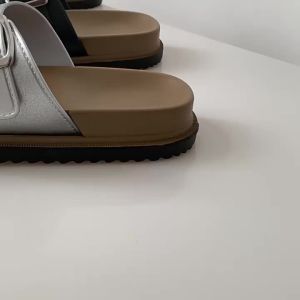 [Free Shipping] New Summer Fashion Trend: Comfortable Double-Strap One-Strap Sandals Perfect For Both Indoor And Outdoor Wear Lightweight And Versatile Flat Sandals