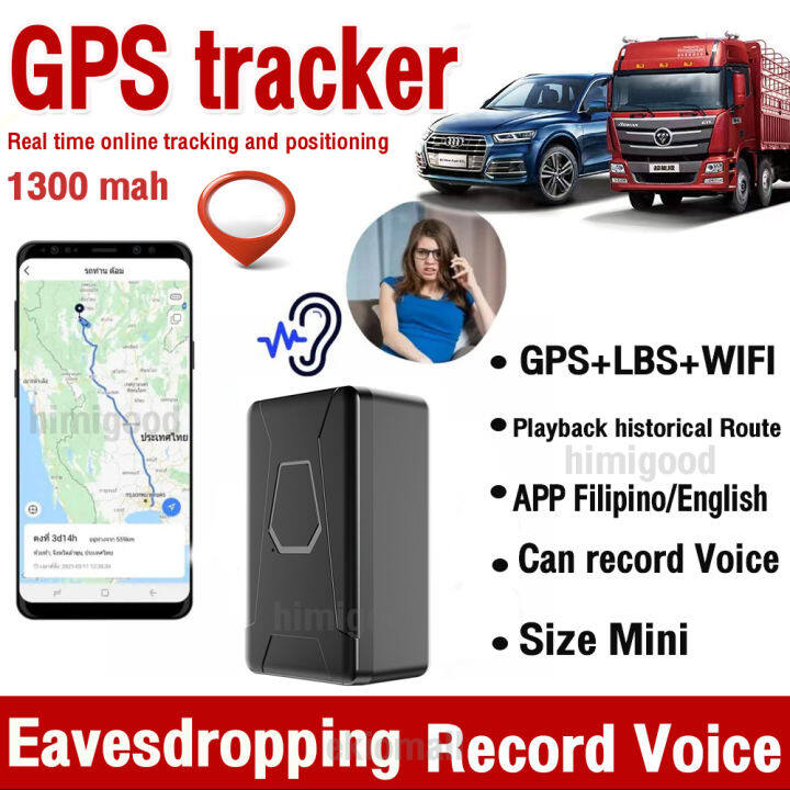 Mini GPS Tracker in Car mobile phone APP Real-time Positioning GPS  Anti-loss Navigation Tracking