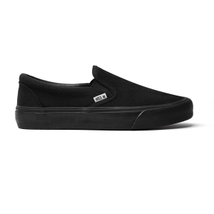 Brick Mansions - Slip On Mission Full Black Sepatu Sneakers Casual Pria Wanita