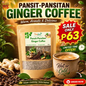 Pansit Pansitan Coffee Mix – Detox Anti-Inflammatory Uric Acid Support Herbal Coffee Drink