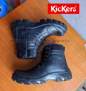 Sepatu Boots Ziippers Resleting Safety Kulit Kickers Komando Sepatu Turing Bikers Casual Formal Kerja Proyek Lapangan Sepatu Sepatu Low/Semi Boots Pria Cowok Laki-Laki Boot Savety But Sepeti Septi Buts Sevti Bot Septy Bots Sefty Tredny Terbaru