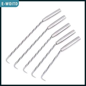 E-WOITD  Construction Hook Thread Rebar Tie Wire Twister with Hook Stainless Steel Flexible Rotation Hand Binding Steel Bars Hand Tool