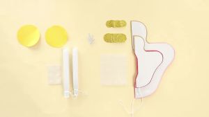 3 Pcs 3D Mushroom Honeycomb Decor Garden Party Baby Shower Foldable Paper Mushrooms for Room Forest Theme Party Supplies