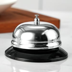 Chuông Bấm Để Bàn Inox 304 Gọi Bồi Bàn Phục Vụ Nhà Hàng Nhà Bếp Hỗ Trợ Người Ốm Người Già -Lumbley