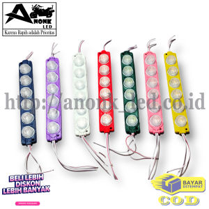 Lampu Kolong Mobil Motor 6 Mata 12V & LED Module 6 Mata 12V