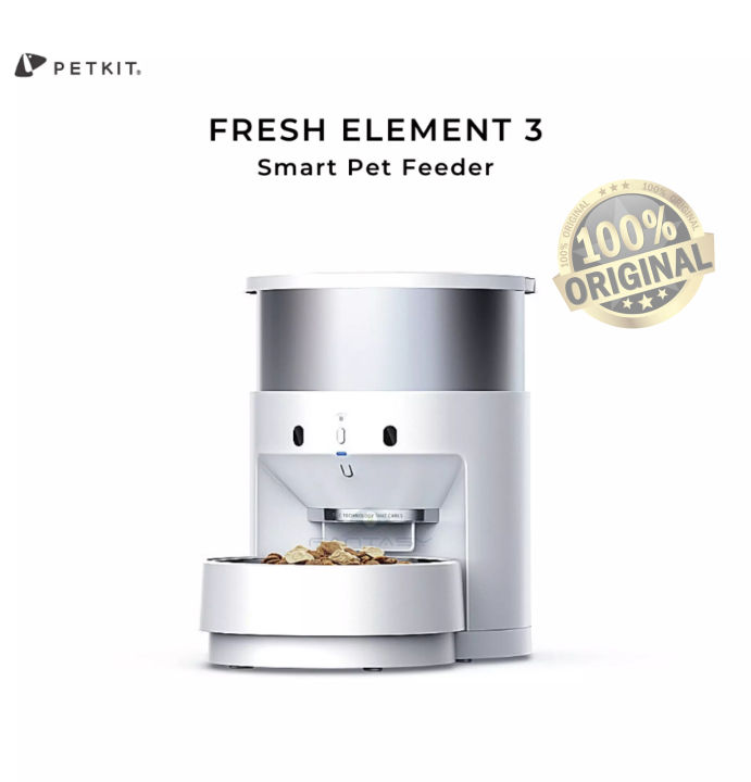 FANTASY E LIFE PETKIT FRESH ELEMENT 3 Smart Pet Feeder 5L capacity for