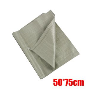 50/100pcs Large Size Plastic Woven Sand Sacks / Heavy Duty Flood Prevention Sandbags / Thickened Logistics Transport Packaging Bags / Household Warehouse Storage Bag