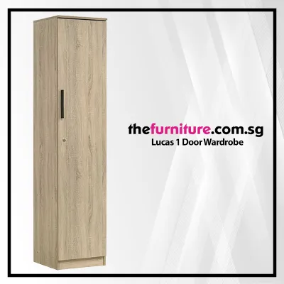 Lucas 1 Door Wardrobe