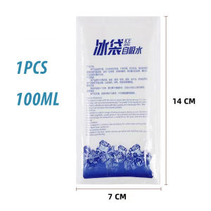10PCS Self Absorbent Ice Bags Reusable Gel Ice Bags Used To Transport Food Cold Storage Preservation