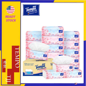 Tempo Tisu Sakura /Facial Tissue 4Ply (90s*16p) 得宝樱花香抽纸