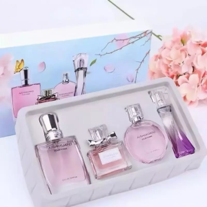 4 In 1 Long-Lasting Women Perfume set Minyak Wangi Women Fragrance