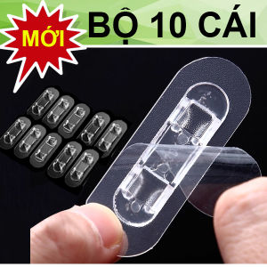 Combo 10 Kẹp Chặn Giữ Dây Điện Đi Đường Điện Loại To