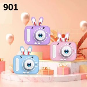 Máy chụp hình mini kỹ thuật số cho bé tặng thẻ nhớ 8G Máy Ảnh Chụp Hình 901 Máy ảnh chụp hình cho bé A3 hình gấU