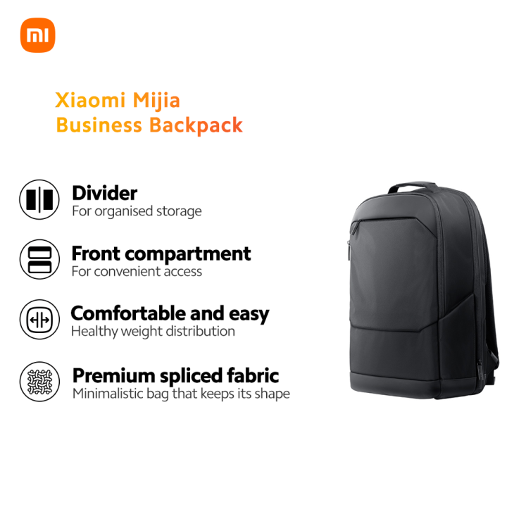 Xiaomi Mijia Business Backpack Overseas Edition Polyester Business