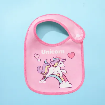 Mumystation Cartoon Baby Bibs Kids Waterproof Apron Newborn Saliva Towel Infant Handkerchief