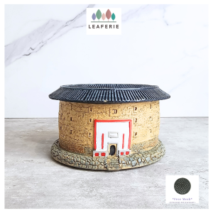 The Leaferie Tulou Flowerpot flowerpots . flower pot . plant pots . planter . planters