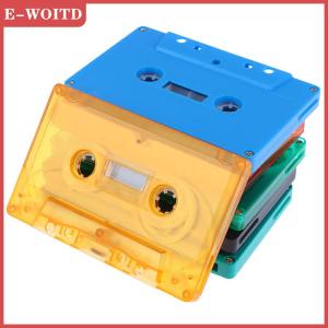 【E-WOITD】 เทปคาสเซ็ทสีเปล่า1ชิ้น เทปคาสเซ็ตดังการบันทึกเสียงแม่เหล็กเสียงสำหรับม้วนเทปคาสเซ็ต (ไม่มีแกนเทป)